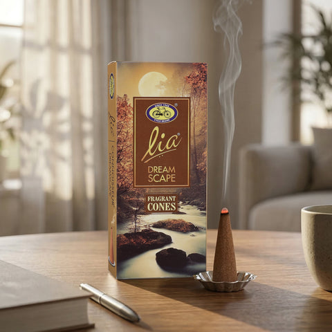 Dream Scape Pack of 3 Incense Cones - Lia Connoisseur Series