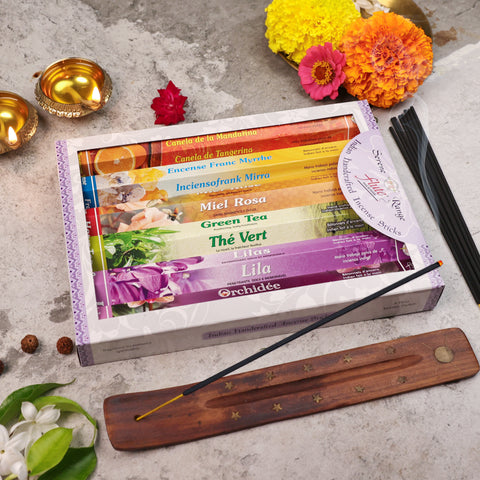 Assorted Export Incense Pack - 6 Pcs Combo