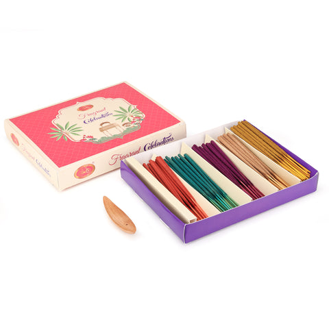 Fragrant Celebrations Gift Box – 5 Colors, 5 Fragrances, 5 Ways to Celebrate