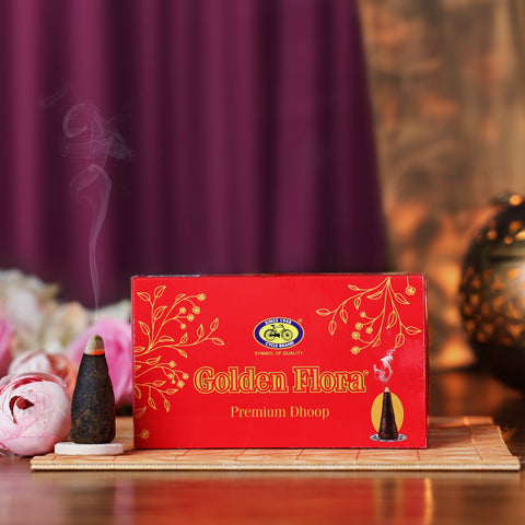 Golden Flora Wet Dhoop