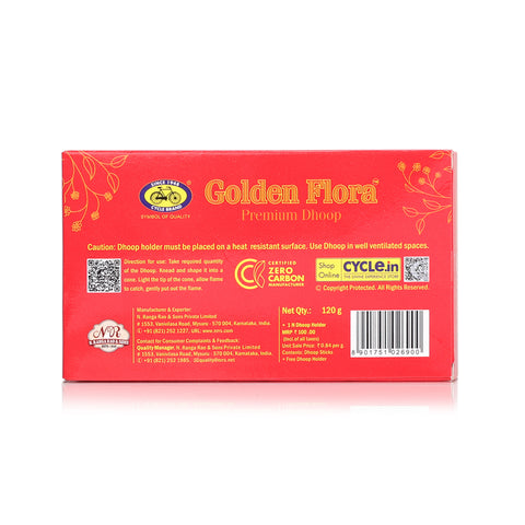 Golden Flora Wet Dhoop