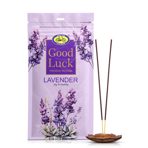 Good Luck Lavender – Calming Premium Incense Sticks for Relaxation