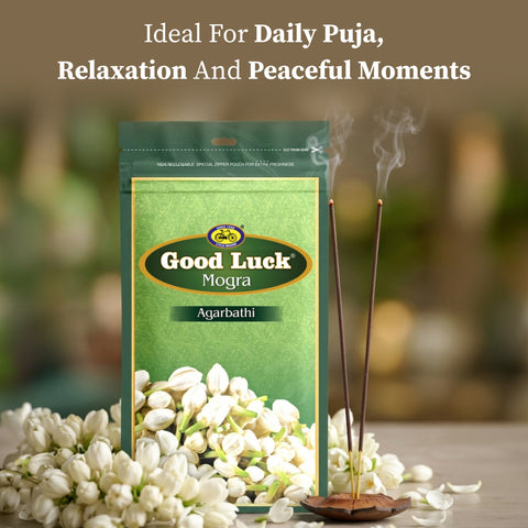 Good Luck Mogra – Floral Incense Sticks for Daily Calm
