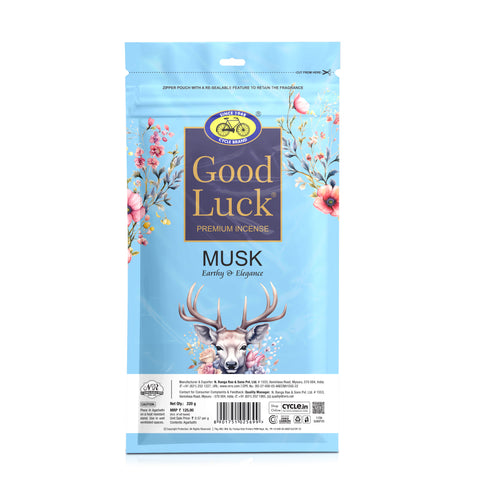 Good Luck Musk – Warm & Earthy Premium Incense Sticks
