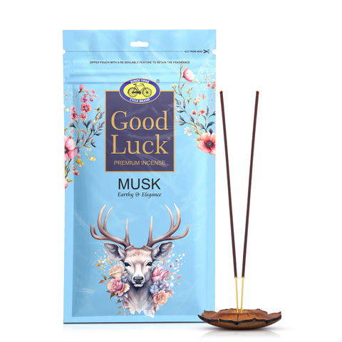 Good Luck Musk – Warm & Earthy Premium Incense Sticks