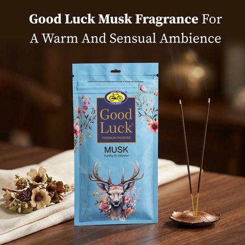 Good Luck Musk – Warm & Earthy Premium Incense Sticks