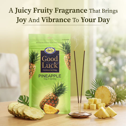 Good Luck Pineapple Premium Incense Sticks – Refreshing Home Fragrance