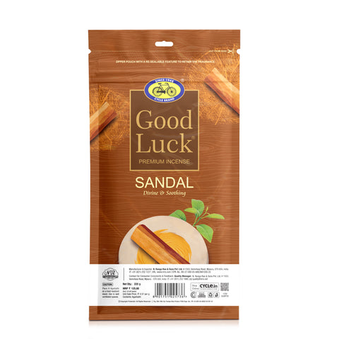 Good Luck Sandal – Sacred Sandalwood Premium Incense for Daily Use