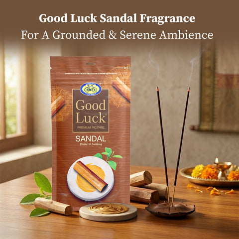 Good Luck Sandal – Sacred Sandalwood Premium Incense for Daily Use