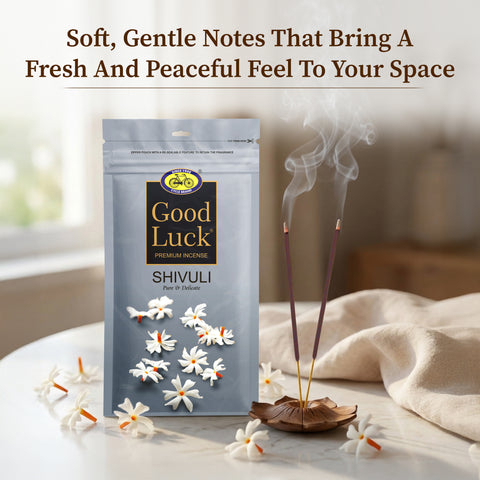 Good Luck Shivuli – Premium Floral Incense for Calm Ambience