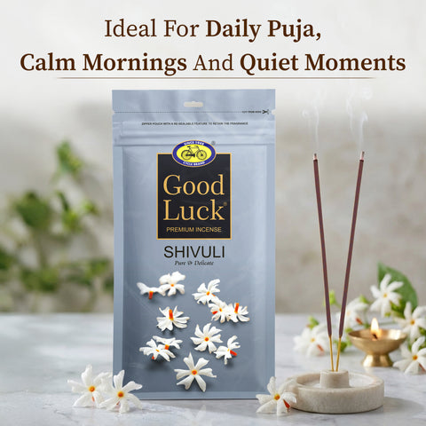 Good Luck Shivuli – Premium Floral Incense for Calm Ambience