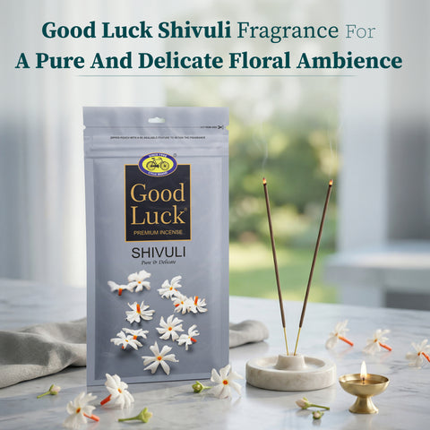 Good Luck Shivuli – Premium Floral Incense for Calm Ambience