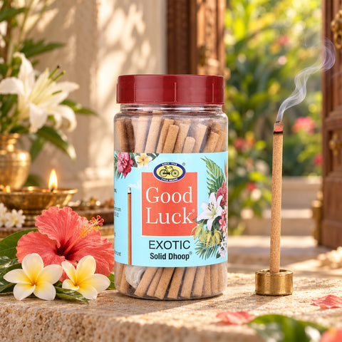 Exotic Solid Dhoop – Rainbow Fragrance | Free Holder