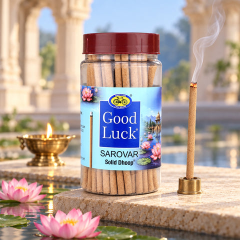 Sarovar Solid Dhoop Sticks – Samtrupti Fragrance | Free Holder