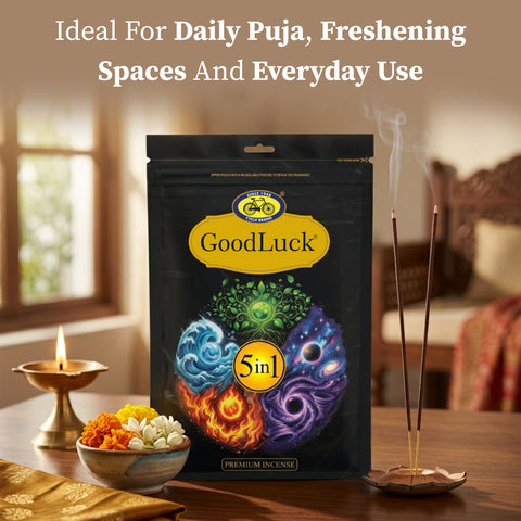 Good Luck 5 in 1 – Premium Incense Sticks Variety Pack