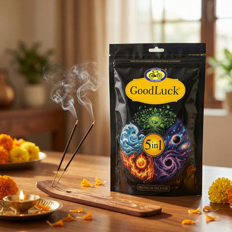 Good Luck 5 in 1 – Premium Incense Sticks Variety Pack