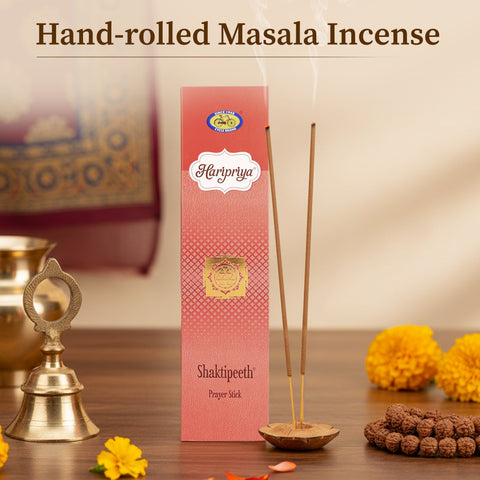 Haripriya Shakthipeeth - Rose Amber Fragrance for Strength & Serenity