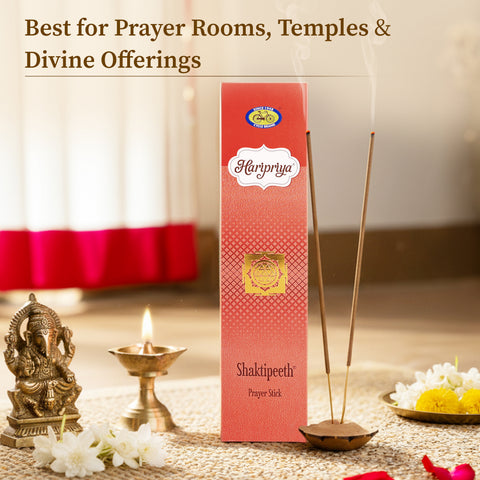 Haripriya Shakthipeeth - Rose Amber Fragrance for Strength & Serenity