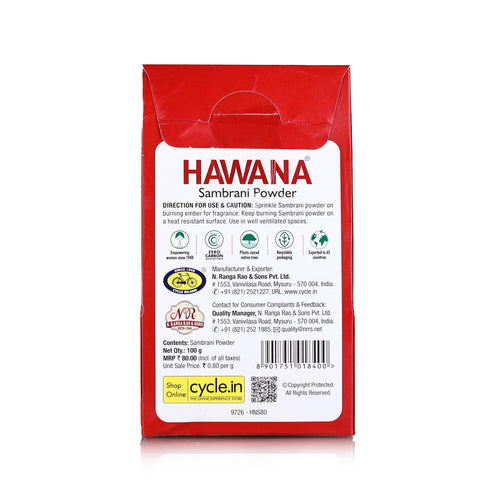 Hawana Sambrani Powder