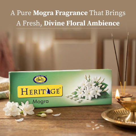 Heritage Mogra Agarbathi – Pure Floral Serenity for Every Ritual