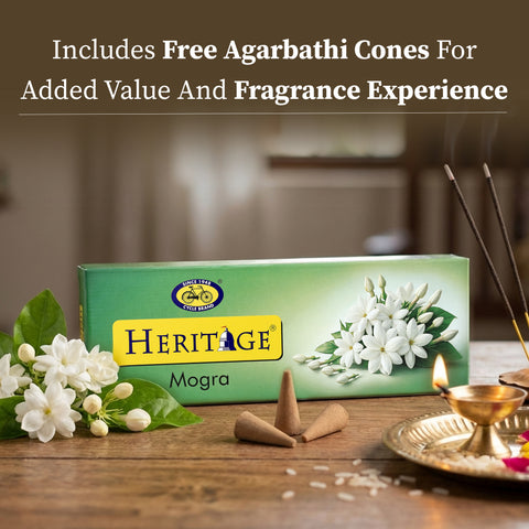 Heritage Mogra Agarbathi – Pure Floral Serenity for Every Ritual