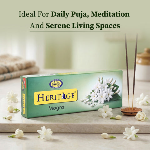Heritage Mogra Agarbathi – Pure Floral Serenity for Every Ritual
