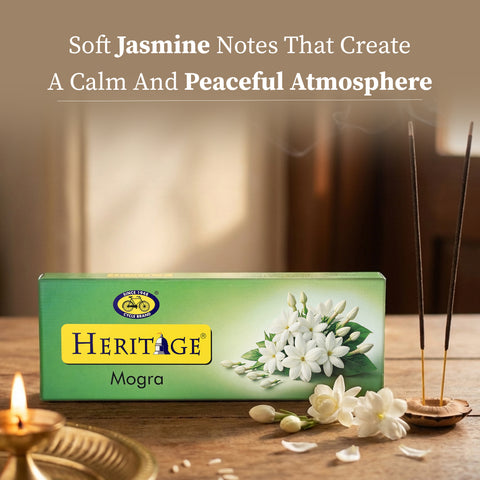 Heritage Mogra Agarbathi – Pure Floral Serenity for Every Ritual