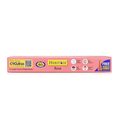 Heritage Rose Agarbatti – A Fragrance of Grace & Warmth