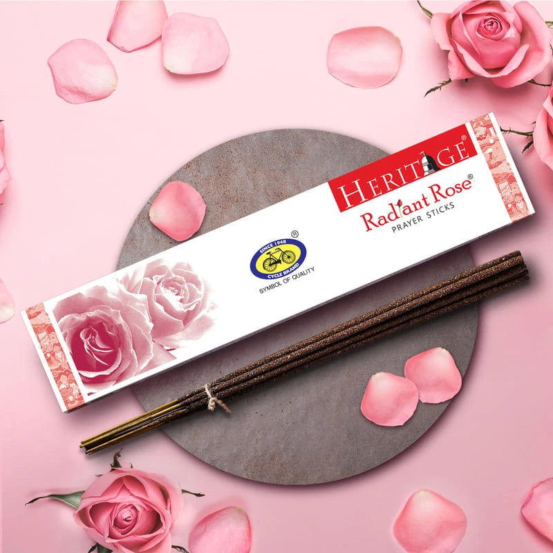 Cycle Heritage Radiant Rose Agarbatti-82g