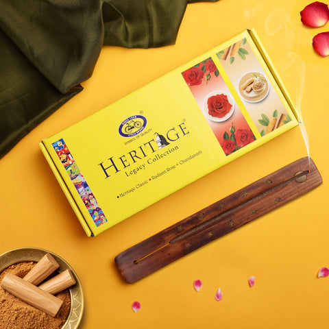 Heritage Legacy Collection Pack - Heritage Classic, Radiant Rose & Chandanam