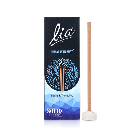 Himalayan Mist Lia Solid Dhoop - Bambooless Incense