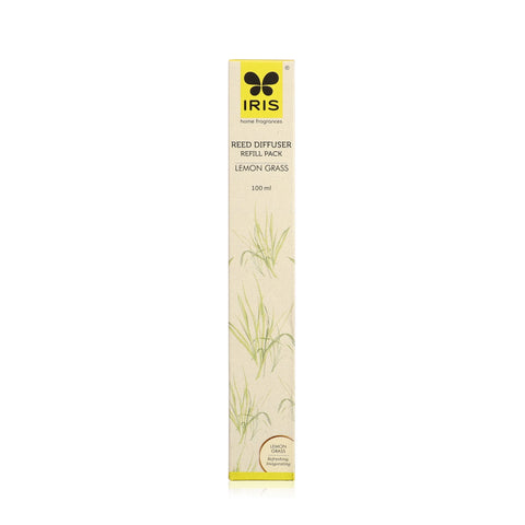 IRIS Lemongrass Reed Diffuser Refill Set