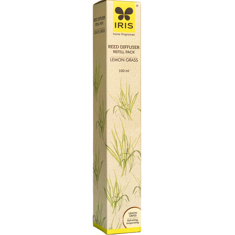 IRIS Lemongrass Reed Diffuser Refill Set