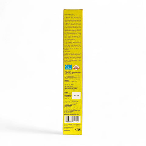 IRIS Lemongrass Reed Diffuser Refill Set