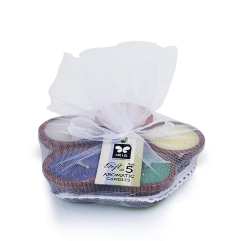 IRIS Set of 5 Aromatic Diyas