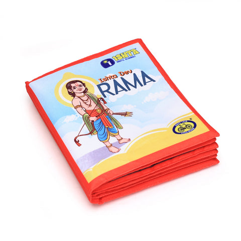 Sri Rama Cloth Book for Kids (Washable and Reusable)