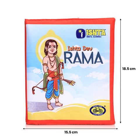 Sri Rama Cloth Book for Kids (Washable and Reusable)
