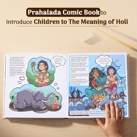 Ishta Happy Holi Kit for Kids | Colors, Stories & Tradition