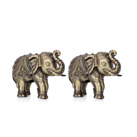 Jodi Elephant Brass Idol (Medium)