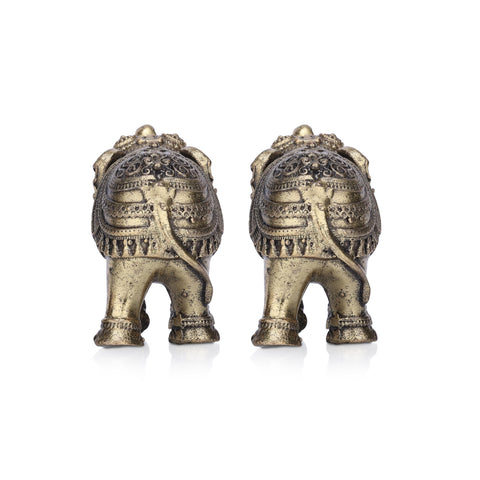 Jodi Elephant Brass Idol (Medium)