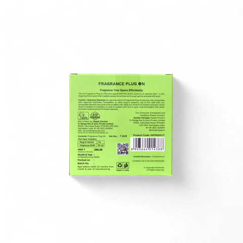 IRIS Jasmine Mist Fragrance Plug On | Lasts Up to 60 Days