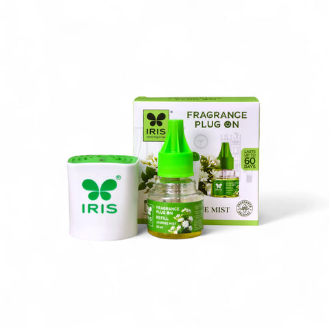 IRIS Jasmine Mist Fragrance Plug On | Lasts Up to 60 Days