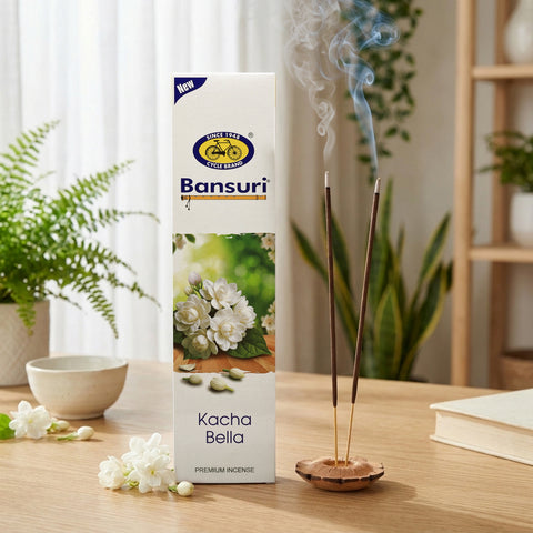Bansuri Kacha Bella Agarbathi | Floral Incense for Calm Ambience