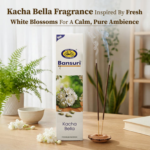 Bansuri Kacha Bella Agarbathi | Floral Incense for Calm Ambience