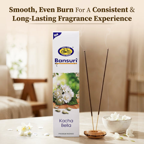 Bansuri Kacha Bella Agarbathi | Floral Incense for Calm Ambience