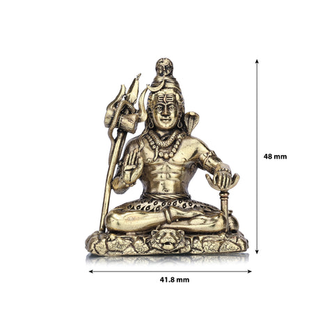 Lord Shiva Brass Idol