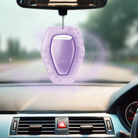 Lavender Mist Aroma Tag | Spill-Free Freshness Anywhere