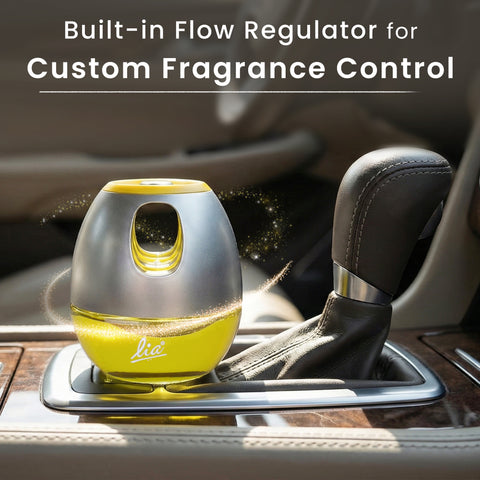 Lia Dashboard Gel Car Freshener - Citric Tango