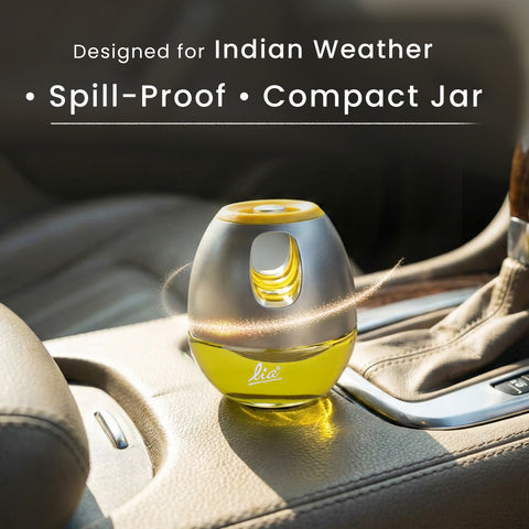 Lia Dashboard Gel Car Freshener - Citric Tango