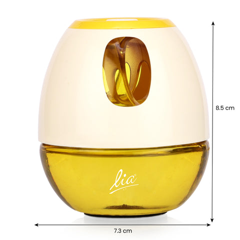 Lia Dashboard Gel Car Freshener - Citric Tango